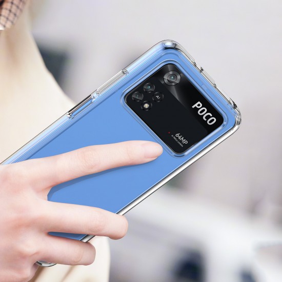 Outer Space Case silicone case for Xiaomi Poco M4 Pro 5G - blue