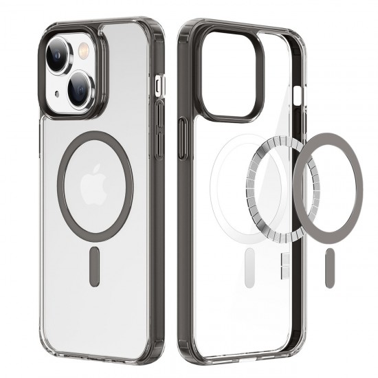 Dux Ducis Clin2 case for iPhone 14 Plus magnetic cover MagSafe gray