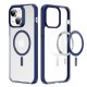Dux Ducis Clin2 case for iPhone 14 Plus magnetic MagSafe cover blue