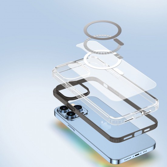 Dux Ducis Clin2 case for iPhone 14 Pro magnetic MagSafe cover blue