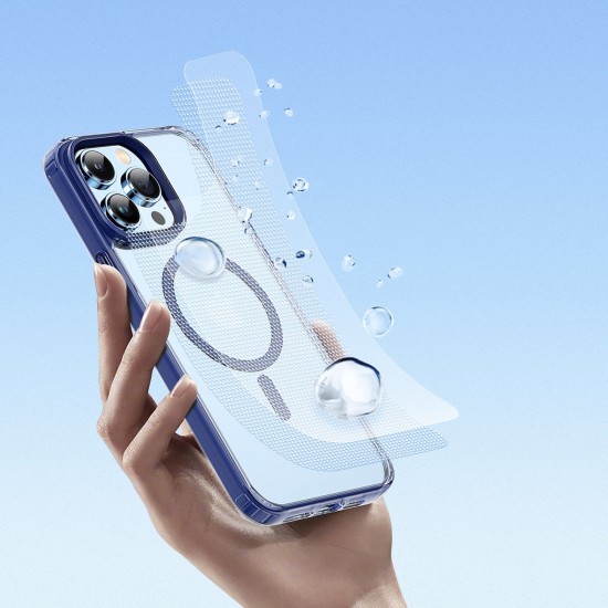 Dux Ducis Clin2 case for iPhone 14 Pro magnetic MagSafe cover blue
