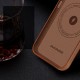 Dux Ducis Naples iPhone 14 Plus Magnetic Leather Case MagSafe Brown