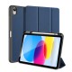 Dux Ducis Domo case iPad 10.9'' 2022 (10th generation) smart cover stand blue