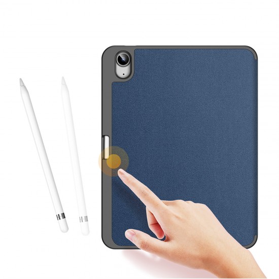 Dux Ducis Domo case iPad 10.9'' 2022 (10th generation) smart cover stand blue