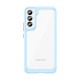 Outer Space Case for Samsung Galaxy S23 cover with a flexible frame blue