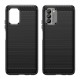Carbon Case cover for Nokia G400 flexible silicone carbon cover black