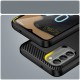 Carbon Case cover for Nokia G400 flexible silicone carbon cover black