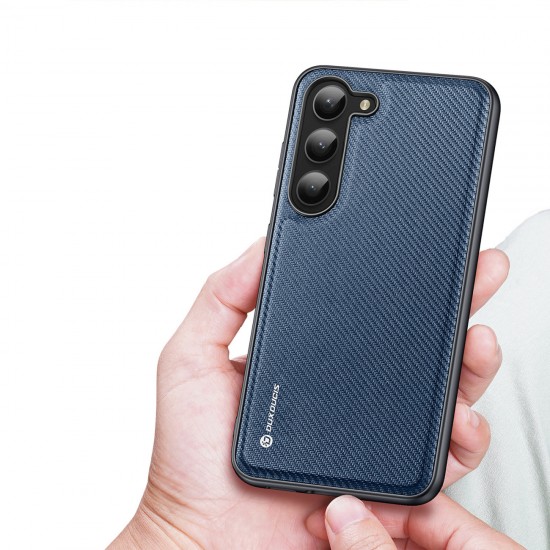 Dux Ducis Fino case Samsung Galaxy S23+ cover with silicone frame blue