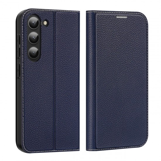 Dux Ducis Skin X2 case Samsung Galaxy S23+ flip case wallet stand blue