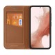 Dux Ducis Skin X2 case Samsung Galaxy S23+ flip case wallet stand brown
