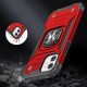Wozinsky Ring Armor case for iPhone 14 Plus armored cover magnetic holder ring red