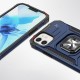 Wozinsky Ring Armor case for iPhone 14 Plus armored cover magnetic holder ring blue