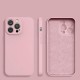 Silicone case iPhone 14 Plus silicone case pink