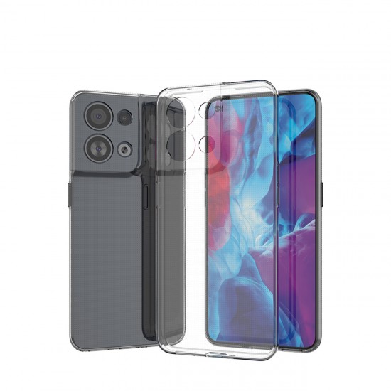 Ultra Clear 0.5mm case for Oppo Reno 8 Pro thin cover transparent