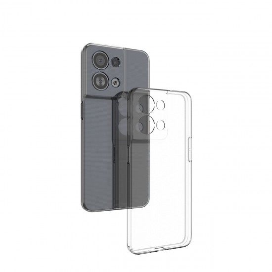 Ultra Clear 0.5mm case for Oppo Reno 8 Pro thin cover transparent