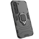 Ring Armor case for Samsung Galaxy S23 armored cover magnetic holder ring black
