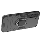 Ring Armor case for Samsung Galaxy S23 armored cover magnetic holder ring black