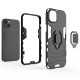 Ring Armor case for iPhone 14 Pro Max armored cover magnetic holder ring black