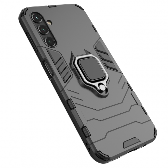 Ring Armor case for iPhone 14 Pro armored cover magnetic holder ring black