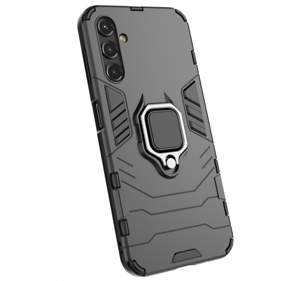 Ring Armor case for iPhone 14 Pro armored cover magnetic holder ring black
