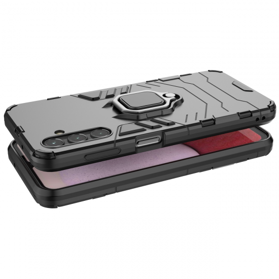 Ring Armor case for iPhone 14 Pro armored cover magnetic holder ring black