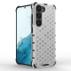 Honeycomb case for Samsung Galaxy S23+ armored hybrid cover transparent