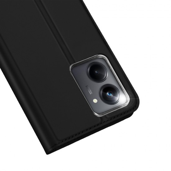 Dux Ducis Skin Pro Case for Realme 10 Pro Flip Card Wallet Stand Black