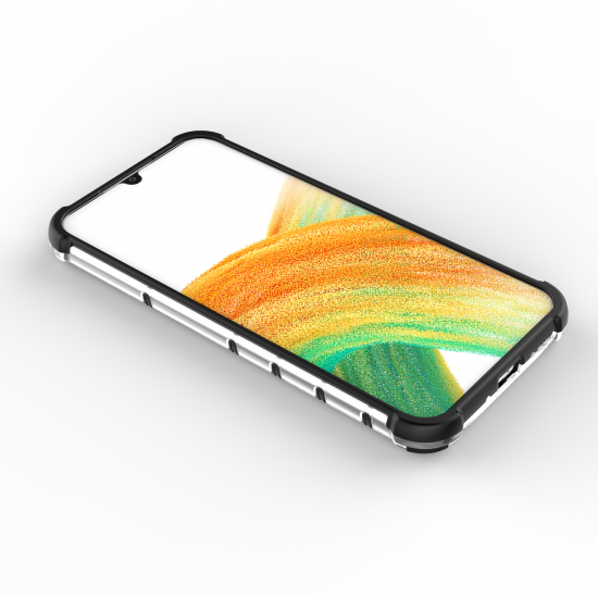 Ombre Protect Case for iPhone 14 Pro Max pink and blue armored case