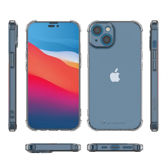 Wozinsky Anti Shock case for iPhone 14 Pro armored cover transparent