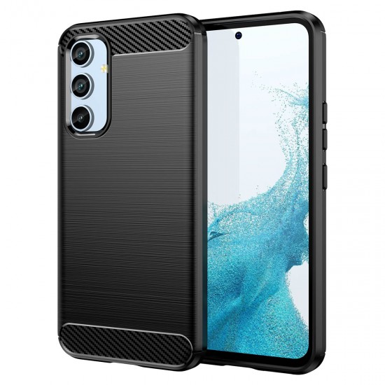 Carbon Case for Realme 10 5G / Realme 9i 5G Flexible Silicone Carbon Cover Black