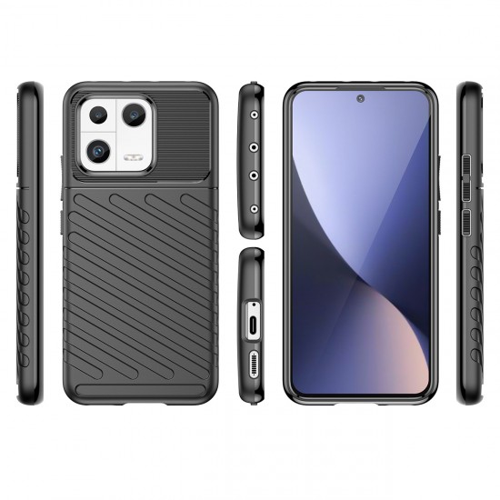 Thunder Case for Motorola Moto G62 5G silicone armor case black