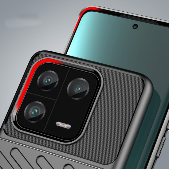 Thunder Case case for Xiaomi 13 Pro silicone armor case black