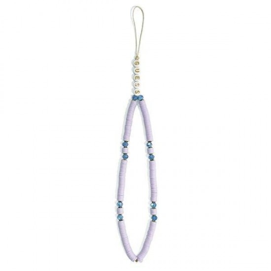 Guess pendant GUSTPEARU Phone Strap lilac/lilac Heishi Beads