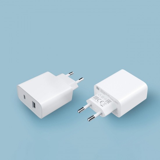 Xiaomi Travel Charger Combo fast charger USB-A / USB-C 33W PD white (BHR4996GL)