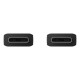 Samsung EP-DX310JBEGEU USB-C - USB-C 3A 480Mb/s cable 1.8m - black