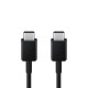 Samsung EP-DX310JBEGEU USB-C - USB-C 3A 480Mb/s cable 1.8m - black