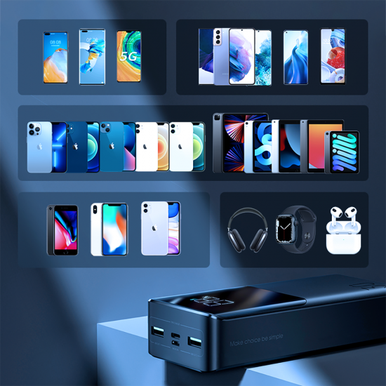 Joyroom power bank 30000mAh 22.5W PD QC3.0 AFC black (JR-QP193)