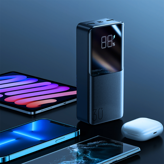 Joyroom power bank 30000mAh 22.5W PD QC3.0 AFC black (JR-QP193)