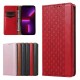 Magnet Strap Case for Samsung Galaxy S23+ Flip Wallet Mini Lanyard Stand red