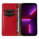 Magnet Strap Case for Samsung Galaxy S23+ Flip Wallet Mini Lanyard Stand red