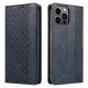 Magnet Strap Case Case for Samsung Galaxy S23 Ultra Flip Wallet Mini Lanyard Stand Blue