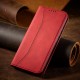 Magnet Fancy Case for Samsung Galaxy S23+ flip cover wallet stand red
