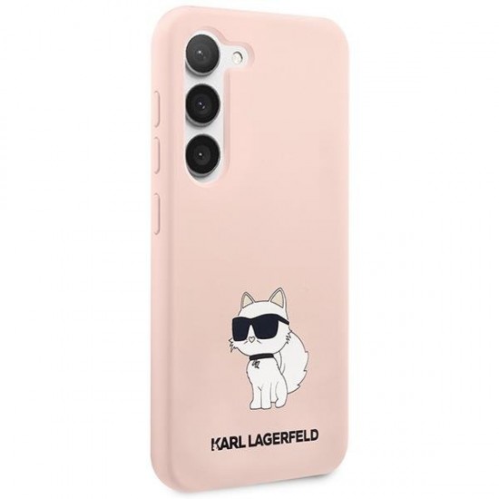 Karl Lagerfeld KLHCS23SSNCHBCP S23 S911 hardcase pink/pink Silicone Choupette