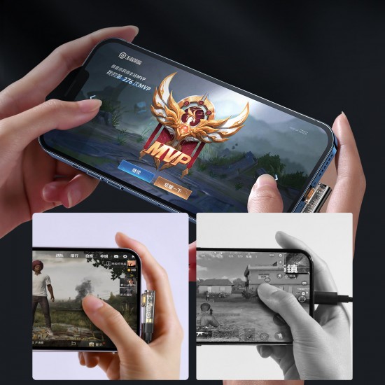 Joyroom Gaming Cable S-CL020A6 Lightning (angled) / USB-C (straight) 20W 1.2 m - black