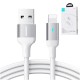 Joyroom Extraordinary Series A10 USB-A / Lightning 2.4A cable 1.2 m - white