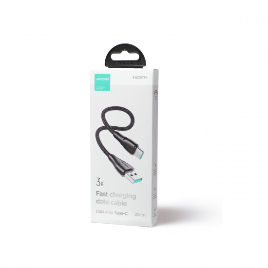 Joyroom Surpass Series A11 Lightning /USB-C 20W 0.25 m cable - black