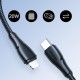 Joyroom Surpass Series A11 Lightning /USB-C 20W 0.25 m cable - black