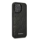 Karl Lagerfeld Monogram Plaque Case for iPhone 13 Pro Max - Black