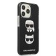 Karl Lagerfeld Karl&Choupette Head Case for iPhone 13 Pro Max - Black