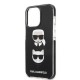 Karl Lagerfeld Karl&Choupette Head Case for iPhone 13 Pro Max - Black